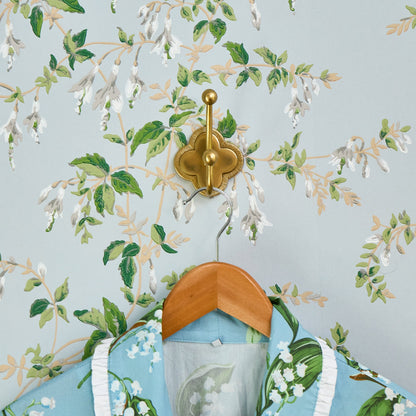 Brass Quatrefoil Bathroom Set