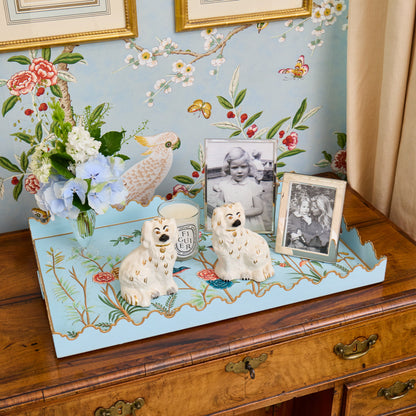 Blue Chinoiserie Tray