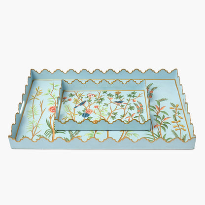 Blue Chinoiserie Tray