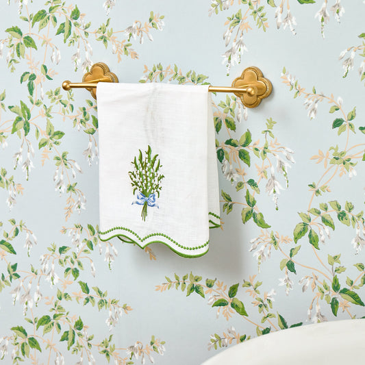 Brass Quatrefoil Bathroom Set