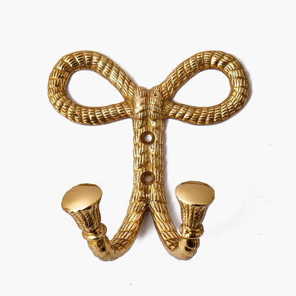 Brass Rope Bathroom Set