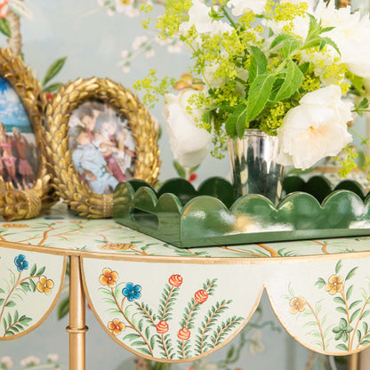 Chinoiserie Tole Side Table