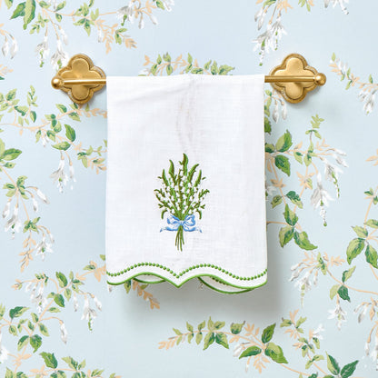 Quatrefoil Brass Hand Towel Rail