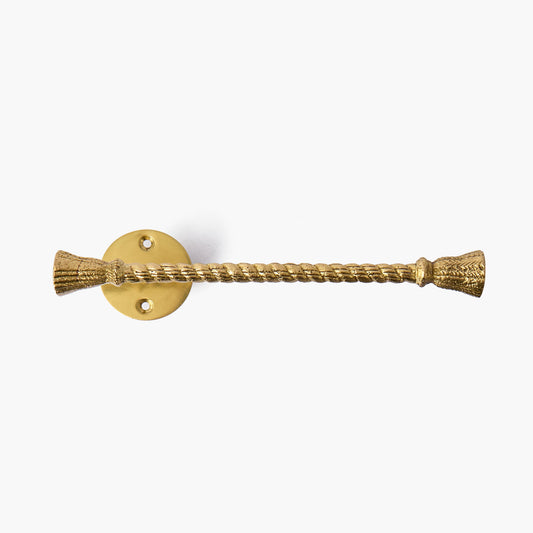 Rope Brass Toilet Roll Holder